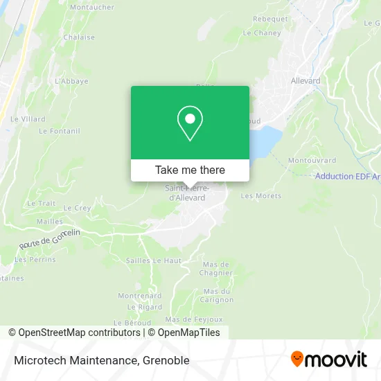 Microtech Maintenance map