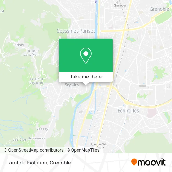 Lambda Isolation map
