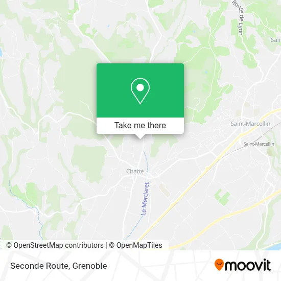 Seconde Route map