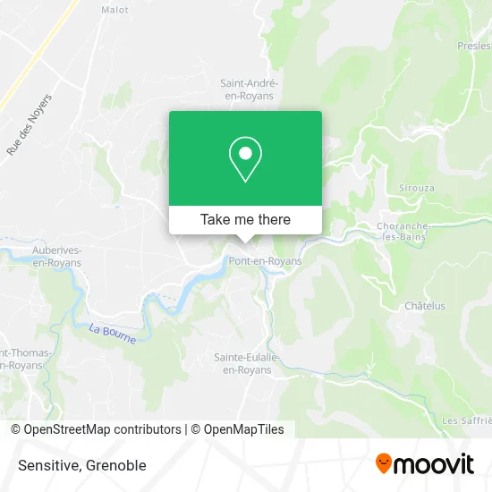 Sensitive map
