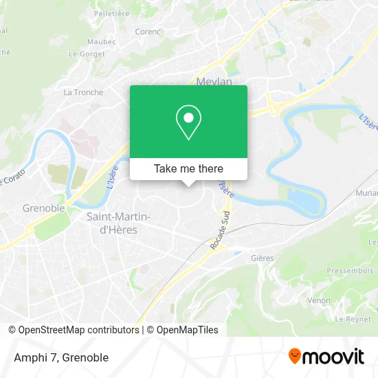 Amphi 7 map