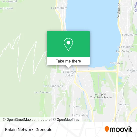 Balain Network map