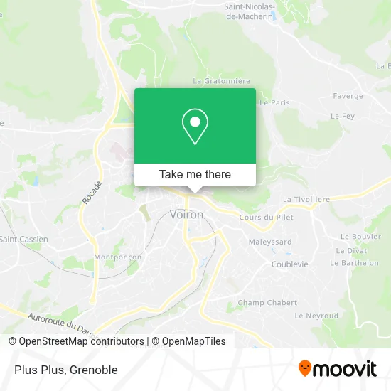 Plus Plus map