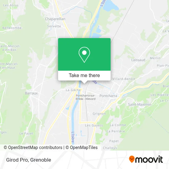 Girod Pro map