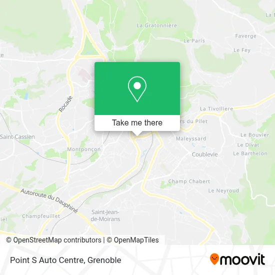 Point S Auto Centre map