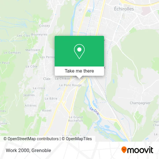 Work 2000 map
