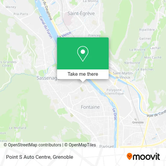 Point S Auto Centre map
