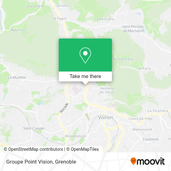 Groupe Point Vision map