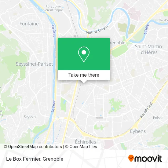 Le Box Fermier map