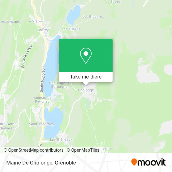 Mairie De Cholonge map