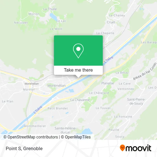 Point S map