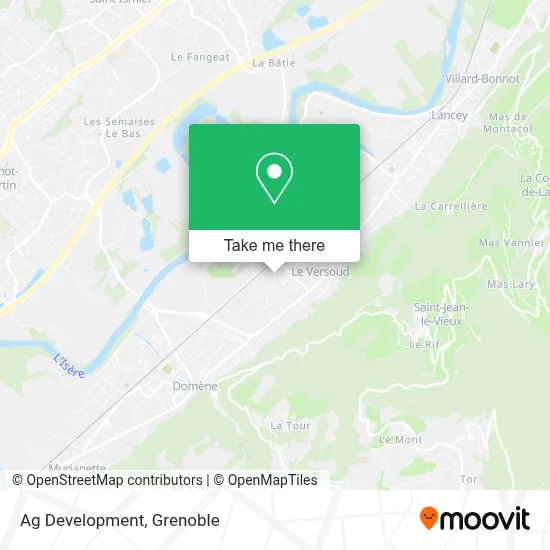 Ag Development map