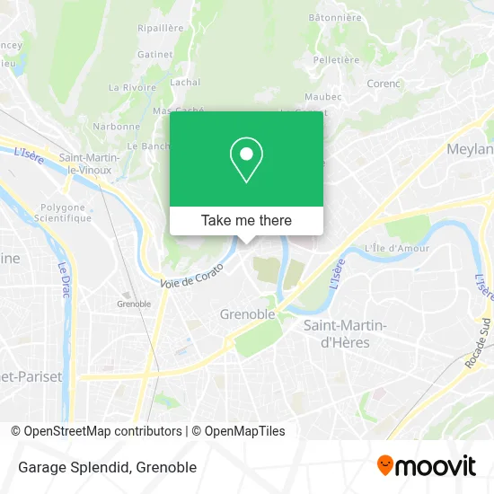 Garage Splendid map