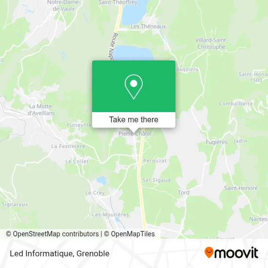 Led Informatique map