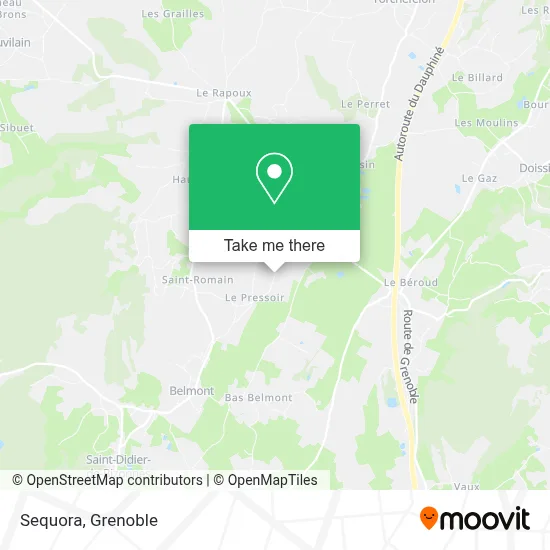 Sequora map