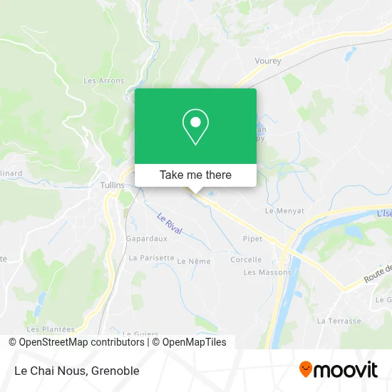 Le Chai Nous map