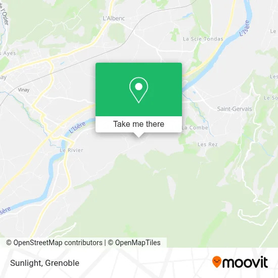 Sunlight map