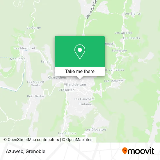 Azuweb map