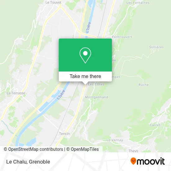 Le Chalu map