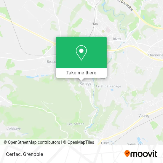 Cerfac map