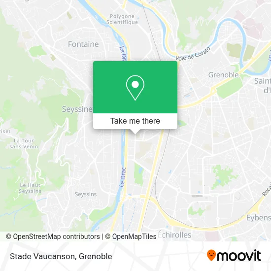 Stade Vaucanson map