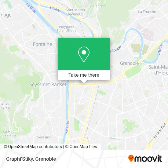 Graphi'Stiky map