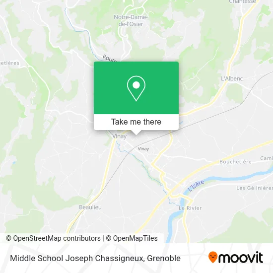 Middle School Joseph Chassigneux map