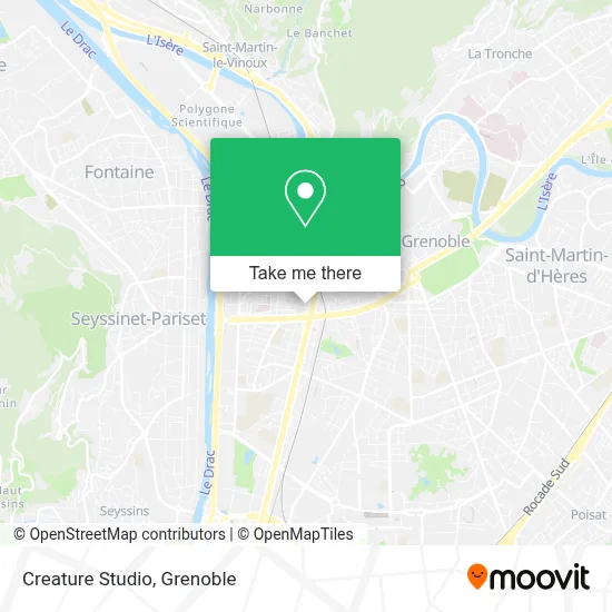 Creature Studio map