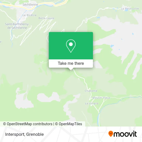 Intersport map
