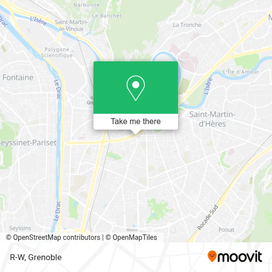 R-W map