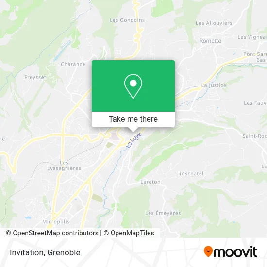 Invitation map