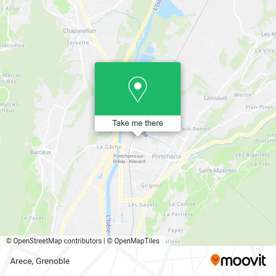 Arece map
