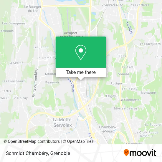 Schmidt Chambéry map