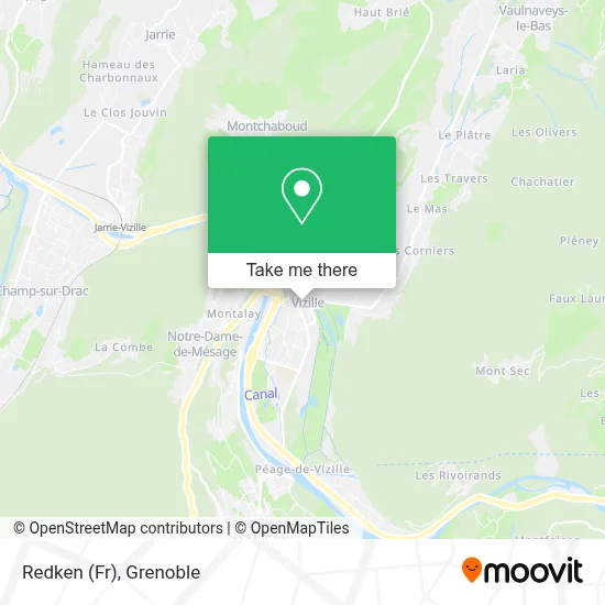 Redken (Fr) map