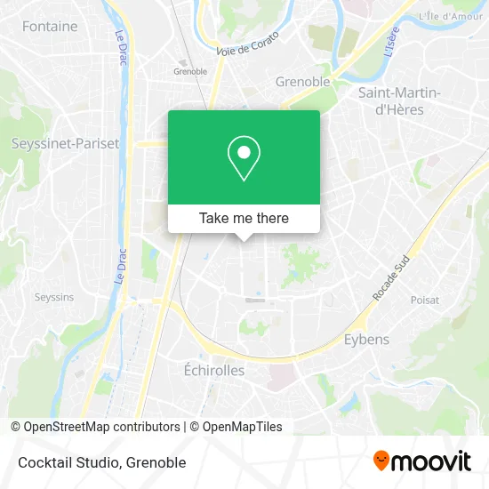 Cocktail Studio map