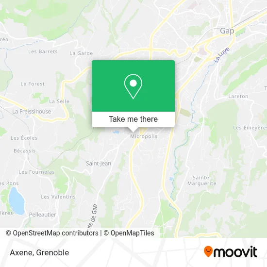 Axene map