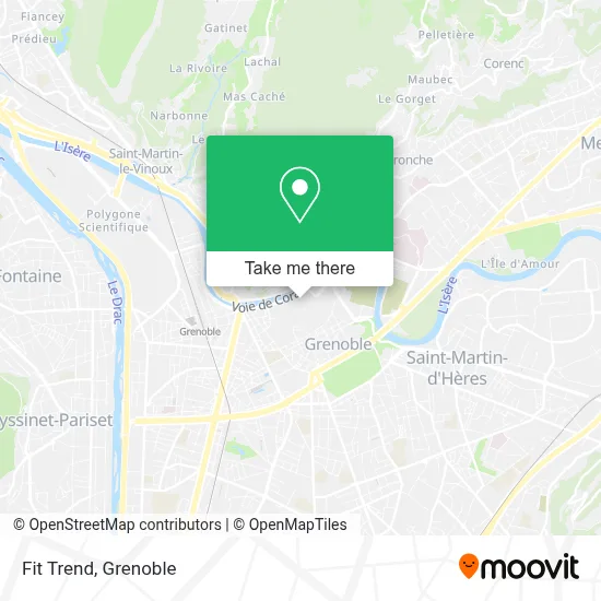 Fit Trend map
