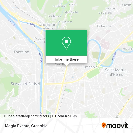 Magic Events map