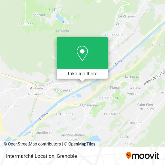 Intermarché Location map