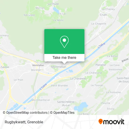 Rugbykwatt map