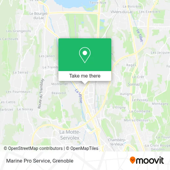 Marine Pro Service map