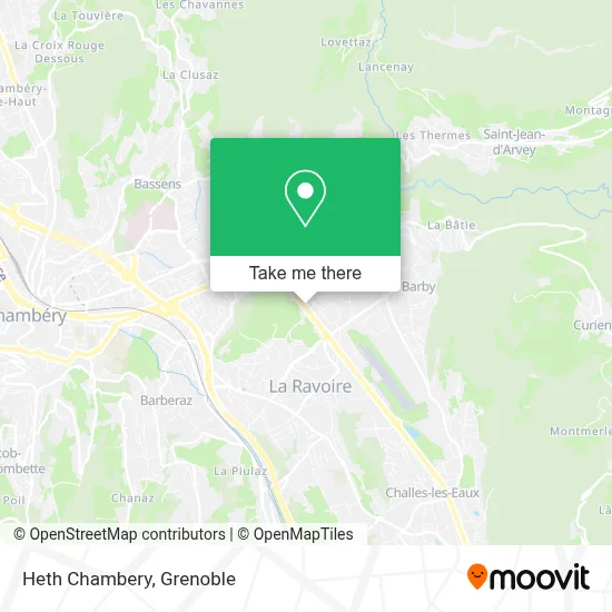 Heth Chambery map