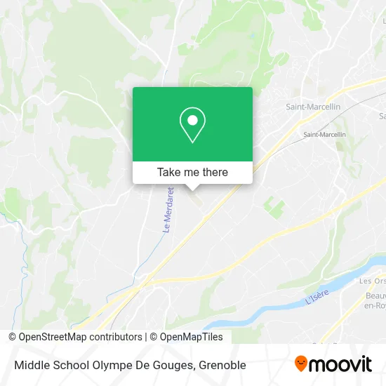 Middle School Olympe De Gouges map