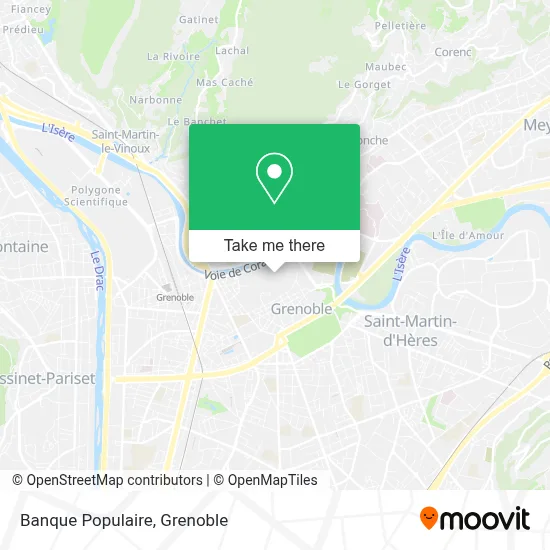 Banque Populaire map