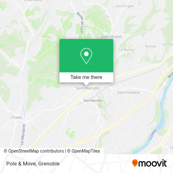 Pole & Move map