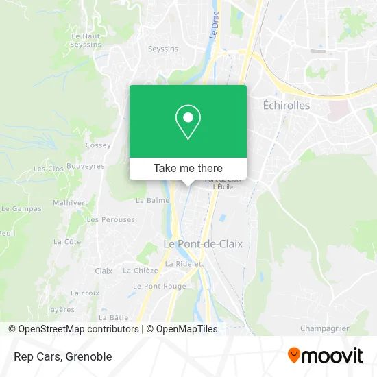 Rep Cars map