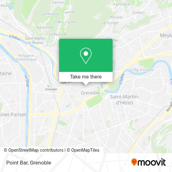 Point Bar map