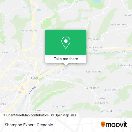 Shampoo Expert map