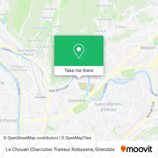 Le Chouan Charcutier Traiteur Rotisserie map