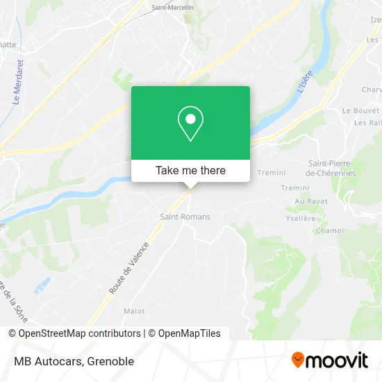 MB Autocars map